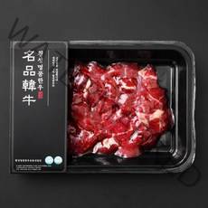 횡성명품한우 횡성한우 1+등급 국거리용 (냉장), 180g, 1개