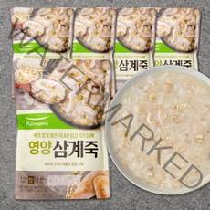 풀무원 영양삼계죽, 450g, 5개