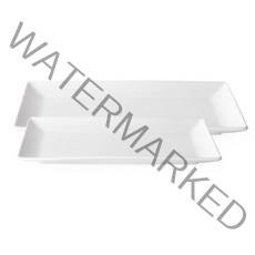 프렐류드 직사각 브런치접시 2p, 1세트, 접시 23cm + 26.5cm