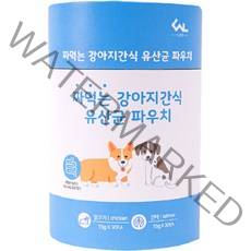 씨엔앨라이프 짜먹는 강아지간식 유산균 파우치 15g 2종 30p + 30p, 닭고기, 연어, 1세트