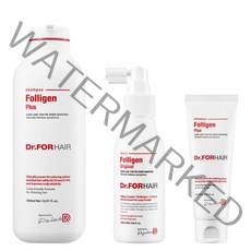 닥터포헤어 폴리젠 플러스 샴푸 500ml + 70ml + 헤어 토닉 120ml 세트, 1세트