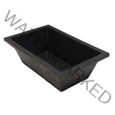 미니사각 고무다라, 검정