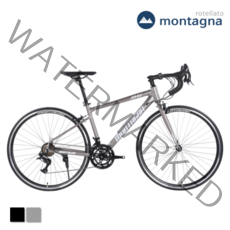 2023년형 Montagna 듀얼레버 사이클 로드 자전거 R9 700C, 티타늄 그레이, 510, 98%조립