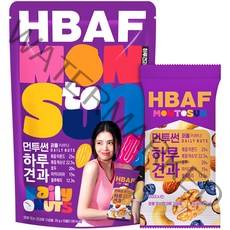 HBAF 바프 먼투썬 하루견과 퍼플, 200g(10입), 1개