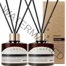 멈칫 바이오톡스 디퓨저 200ml x 2개 + 리드스틱 8개, 탐다오