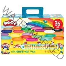 해즈브로 플레이도우 뉴 메가팩 36팩, 혼합색상, 85g