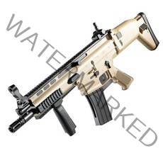 아케데미과학 FN SCAR CQC TAN 에어건 장난감총, 1개입