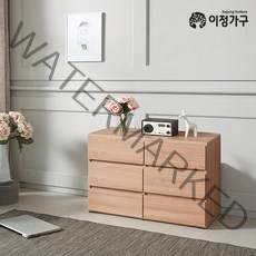 이정가구 이정900 3단 서랍장, 오크[903OK]