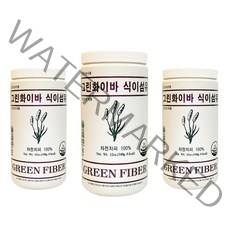 그린화이바 (3개 1set) 승인식품 식이섬유 차전차피 340g, 3개