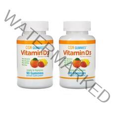 캘리포니아골드뉴트리션 CGN 비타민D 구미 젤리 gummies 90정, 2개
