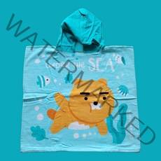 카카오프렌즈 후드 비치타월, 1개