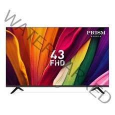 프리즘 FHD LED TV, 109.22cm, PT4300FD, 스탠드형, 고객직접설치
