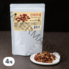 몸애조화 건대추채, 80g, 4개
