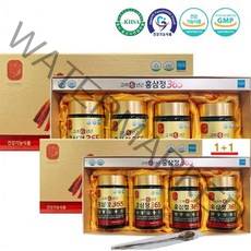 (1+1)고려6년근고려홍삼정365 4병 부모님 선물 하루 시작 믿고 먹는 착한홍삼, 4개