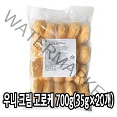다인 우니 크림 고로케 700g (35g x 20ea)성게알 안주 이자카야 [2205-0]753박스_우니 고로케 35g, 35g