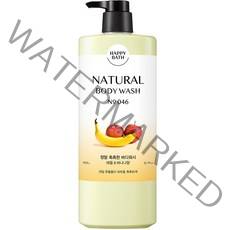 해피바스 정말 촉촉한 바디워시 애플 & 바나나향, 1개, 900g