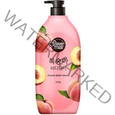 샤워메이트 복숭아 바디워시 과일향, 1200g, 1개