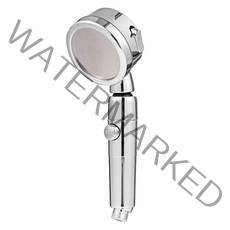 코멧 홈 3단 수압조절 절수 샤워기 헤드 실버, 1개