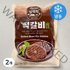 삼양 임꺽정 떡갈비 전통 (냉동), 1400g, 2개