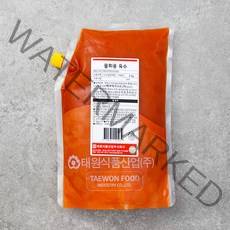 물회용 육수, 2kg, 1개