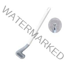 교수형 실리콘 화장실 청소 브러시 고무 골프 화장실 브러시 벽 마운트 화장실 클리너 Vater 브러시 욕실 스퀴지, 하얀색, 04 white