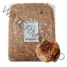 원호 수제 떡갈비 생반죽-5kgx1팩(업소 전문용), 5kgx1팩, 5kg
