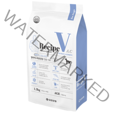 유한양행 Recipe V 반려견 처방식사료, 알러지+피모, 1.2kg, 1개