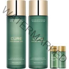 김정문알로에 큐어 하이드라 수딩 토너 130ml + 에멀젼 130ml 세트, 1세트