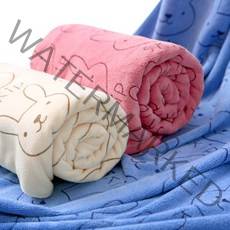 더자카 큐티래빗 극세사 비치타월 3종세트, Y377LBBI085, 1세트