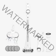 베이직스 무선청소기 V1 퍼펙트케어 + 물걸레키트 풀 패키지, 화이트