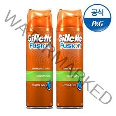 질레트 [질레트] 퓨전하이드라젤 200ml 2개