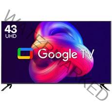 10년AS보장 23년형 신제품 43인치 이스트라 AN433UHD 구글 안드로이드 스마트TV 가성비 중소기업TV, 자가설치
