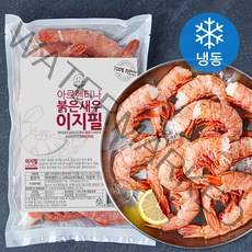 바다몰 자연산 아르헨티나 붉은새우 이지필 (냉동), 600g(특대), 1봉