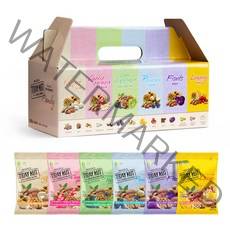 자연루 투데이 너트한줌 6종 x 5p 세트, 600g, 1세트