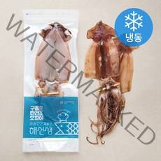 해선생 원양산 구룡포 반건오징어 3미 (냉동), 300g (3미), 1개