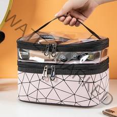 리빙선생 2단 여행용 화장품 파우치