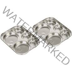 에디슨 유아용 부엉이 스텐식판 2p