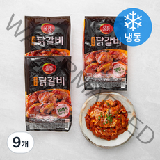 올품 닭갈비 순한맛 (냉동), 300g, 9개