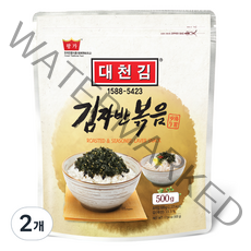 대천김 재래 김자반볶음, 500g, 2개