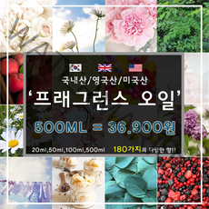 [드그라쎄] 프리미엄 프래그런스오일 350종 캔들 디퓨저 석고방향제 500ml, 국내산 128.베티베리오 500ml