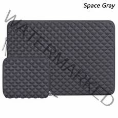 노트북 가방 케이스 2022 2021 MacBook Air Pro 13.3 14 15 Dell HP Asus Acer Lenovo 노트북 커버 용 16 인치 노트북 슬리브, 15~15.6인치, 스페이스 그레이
