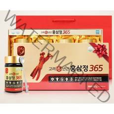6년근 고려홍삼정 365 4개입 + 쇼핑백, 960g, 1세트