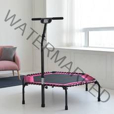 바투정품 점핑팰리스 점핑알파고 6각 트램폴린 점핑 피트니스 성인 유아동 다이어트 운동 방방 하이퀄리티, 3-점핑알파고 - 핑크