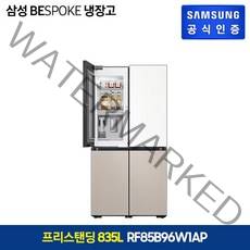 삼성 삼성 BESPOKE 냉장고 5도어 835L 코타 (RF85B96W1AP), 상 화이트 / 하 차콜