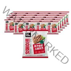 잇메이트 닭가슴살 스테이크 고추맛 100gx30팩(3kg), 100g, 30개