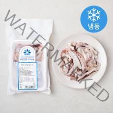 국내산 오징어슬라이스 (냉동), 300g, 1개