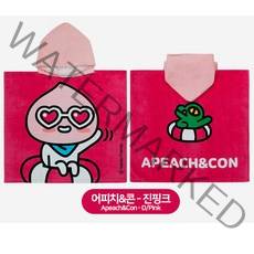 카카오프렌즈 후드 & 비치타월, 어피치 아동후드, 1개