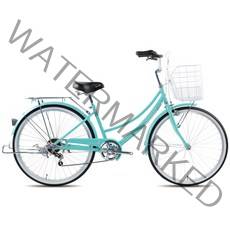 에이스레이디 삼천리스트라타 24/26인치 여성용자전거 100%무료완전조립, 민트, 에이스레이디7단, 26인치