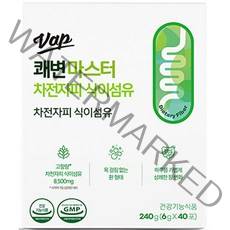 브이에이피 쾌변 마스터 차전자피 식이섬유 40p, 240g, 1개