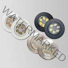 LED 3인치 다운라이트 매입등 회전매입등 MR16 할로겐 각도조절 KC인증 5W, 주광색(하얀빛), 흰색